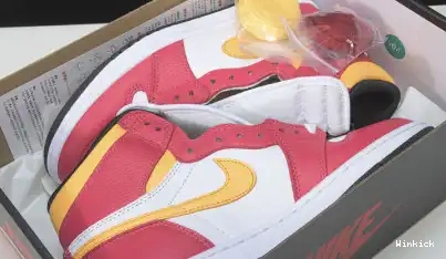 FUSION RED” JORDAN AIR OG 1 HIGH “LIGHT RETRO 555088-603 0623